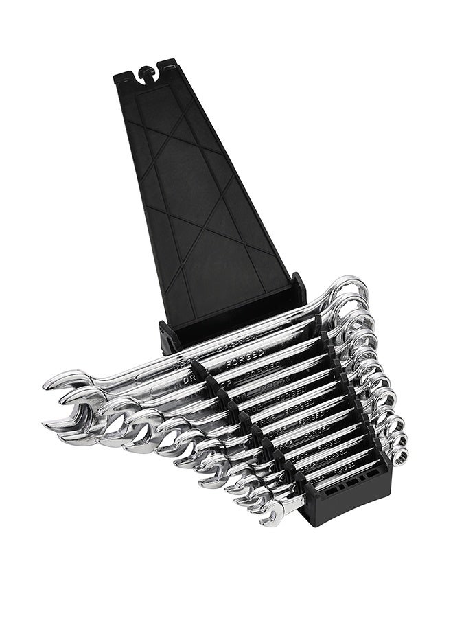 لوازم برو7 طقم مشترك 12 قطعة من 8 الى 24 متر - 12 قطعة - مجموعة مفاتيح مسننة بتصميم مفتوح ومغلق، مقبض مانع للانزلاق، آلية عزم دوران قوية، حقيبة تخزين عملية - مناسب للسيارة، المنزل وورش العمل - Image 3